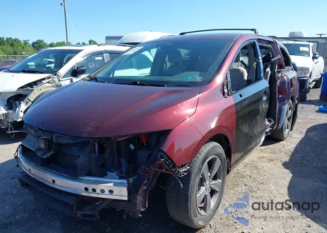 2021 Honda Odyssey Ex из США, поврежденный, VIN 5FNRL6H53MB021305